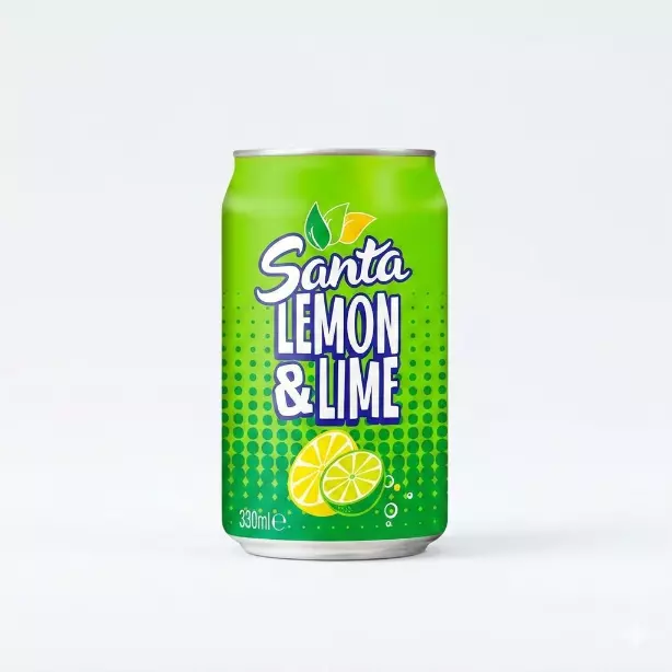 Refresco gaseado de limón 330ml