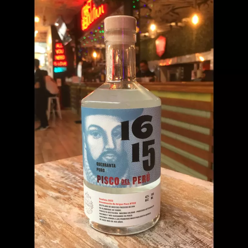 SHOT PISCO 1615- QUEBRANTA