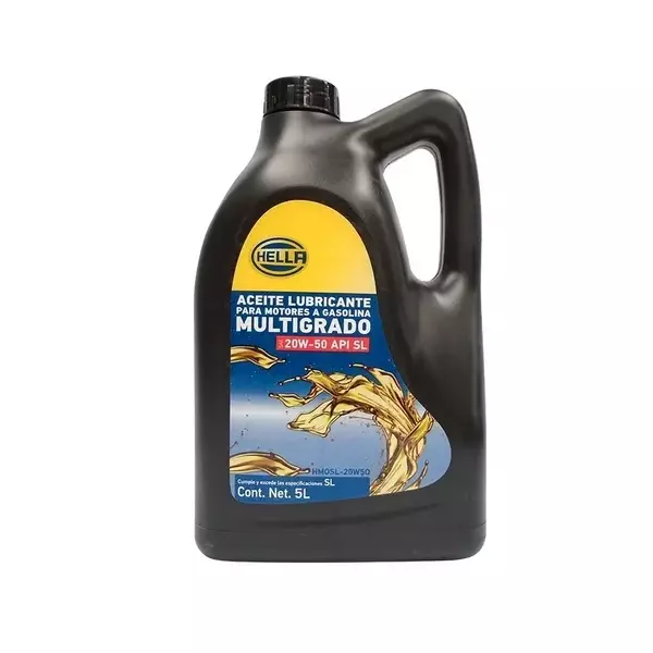 Hella SAE 20w-50 de 5 litros.