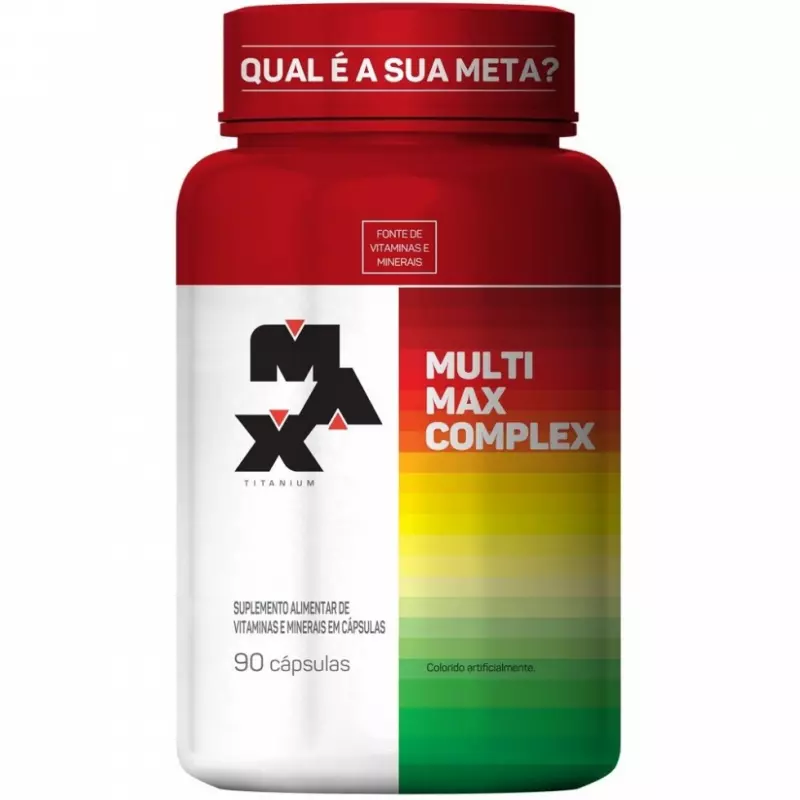 Multicomplex 90 Cáps Max Titanium