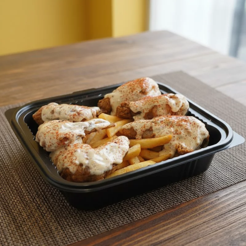 6 ALITAS ACEVICHADAS (CON PAPAS)