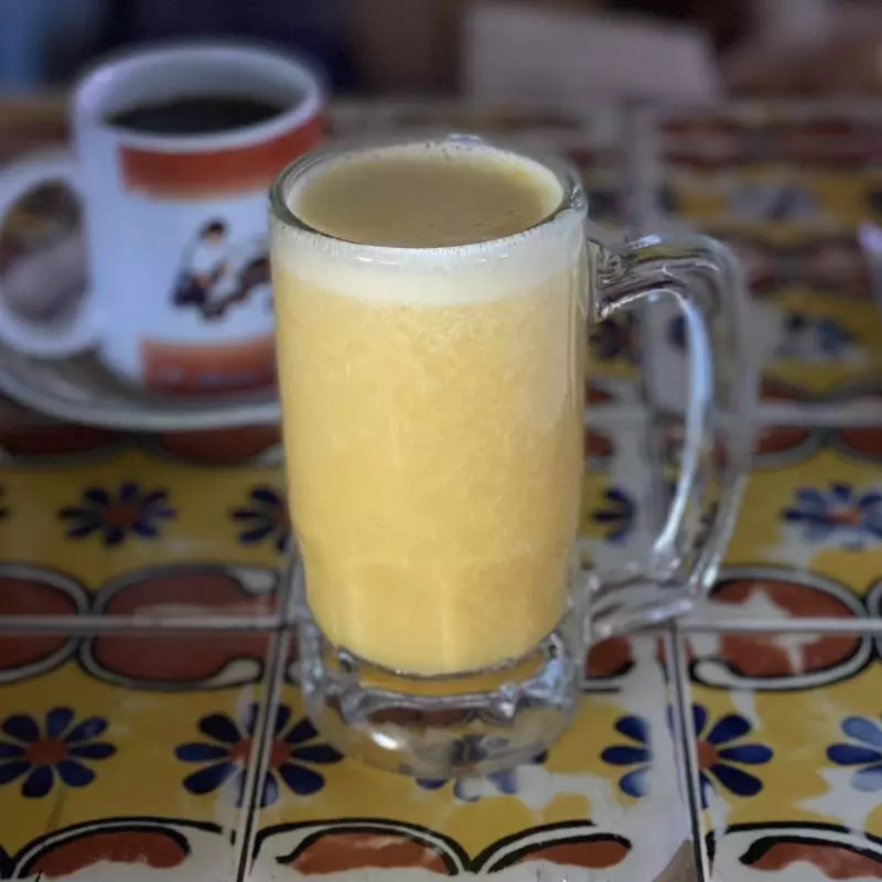 Jugo de naranja.