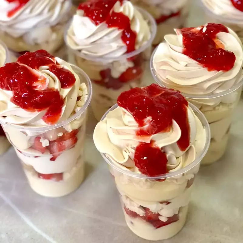 Merengue de Morango