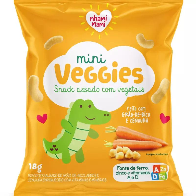 Grão de Bico e Cenoura NhamiMami