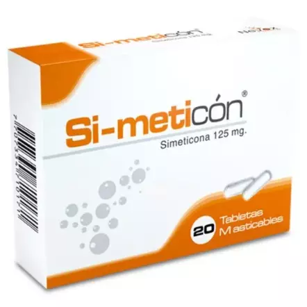 SIMETICÓN 125MG 20 TAB MASTICABLES