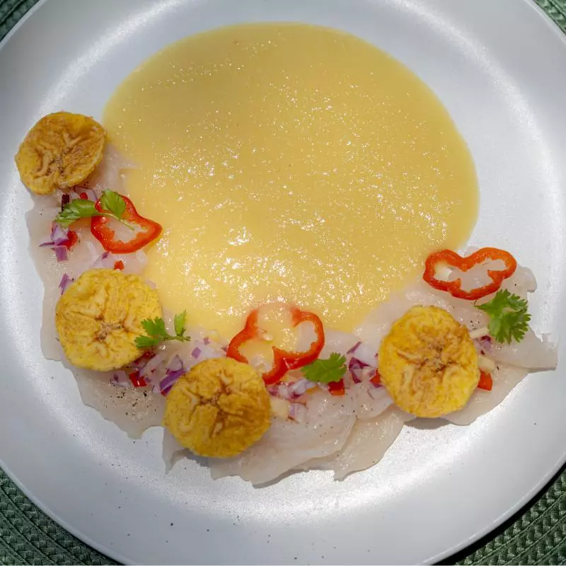 Tiradito dorado amazónico