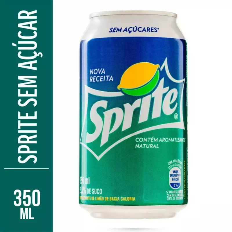 Sprite Zero Açúcar - 350 ML