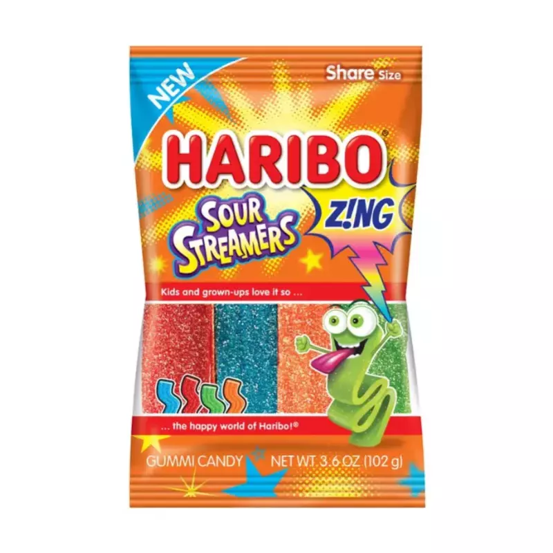 Haribo sour streamers