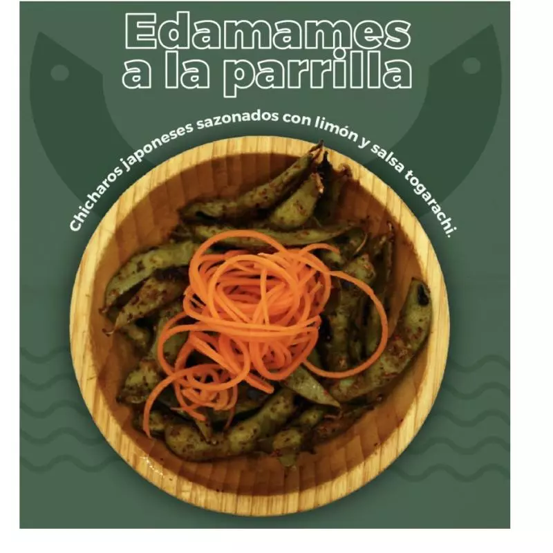 EDAMAMES A LA PARRILLA ⭐️