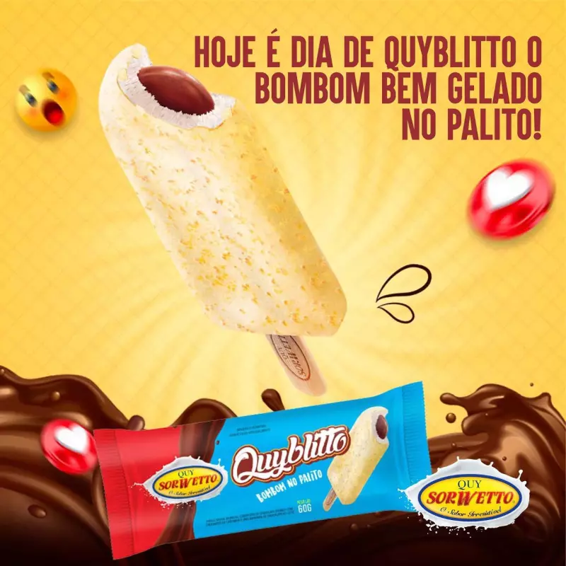 QUYBLITTO Bombom no Palito