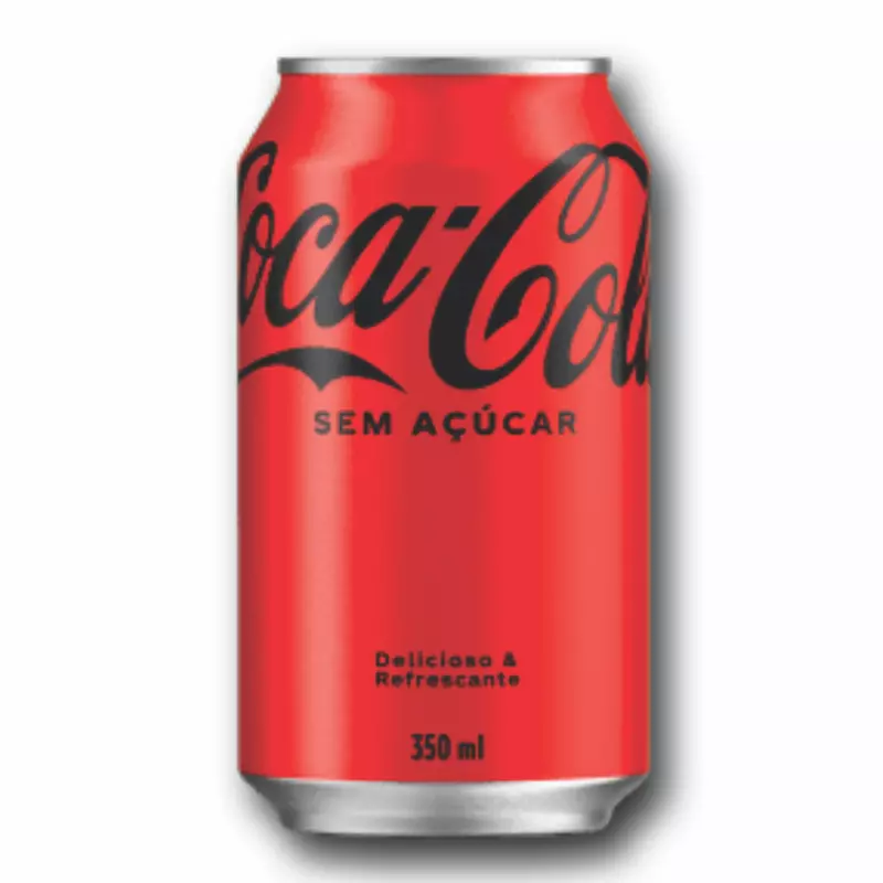 COCA COLA SEM AÇÚCAR LATA 350ML