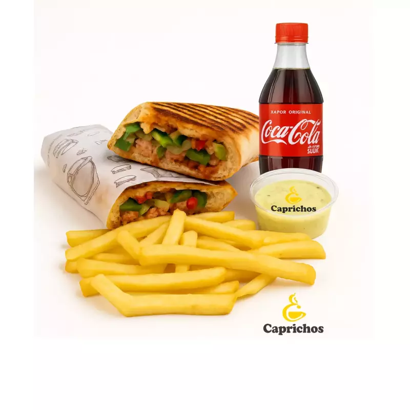 Sandwich capricho + coca