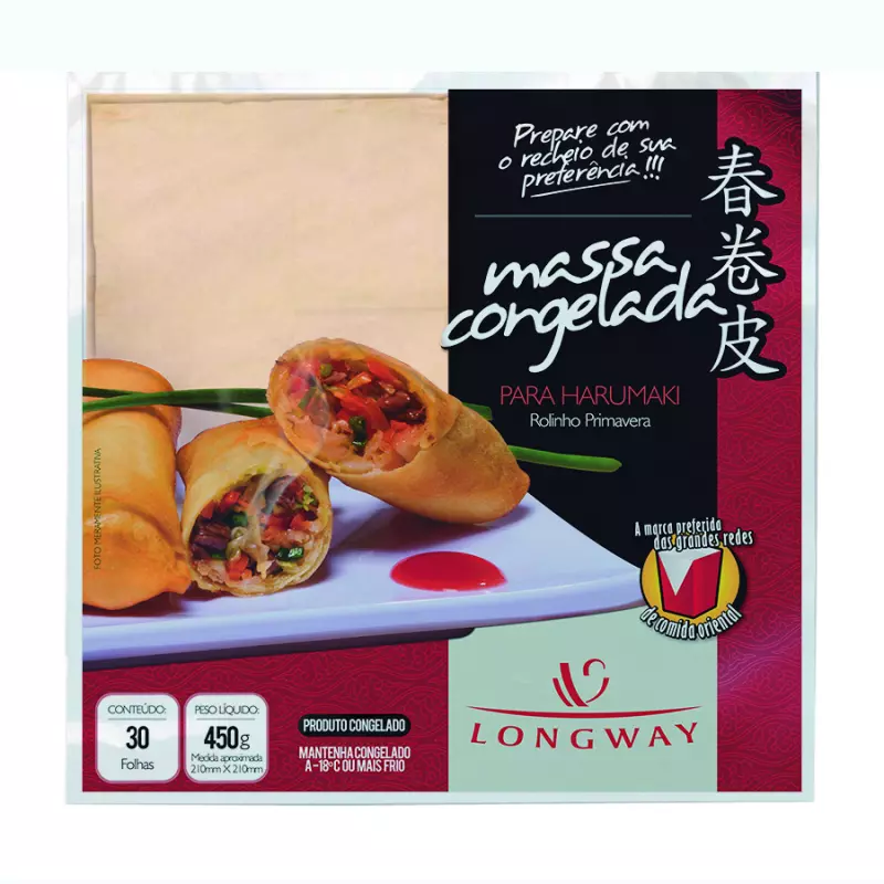 Massa de Harumaki LONG WAY 500G