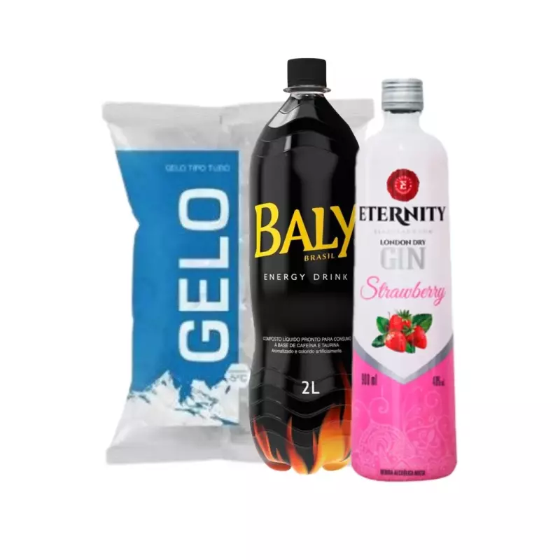 Kit Gin Eternety Morango