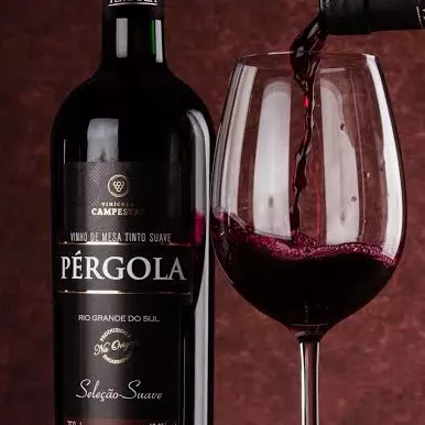 Vinho Pérgola Tinto Suave 1L