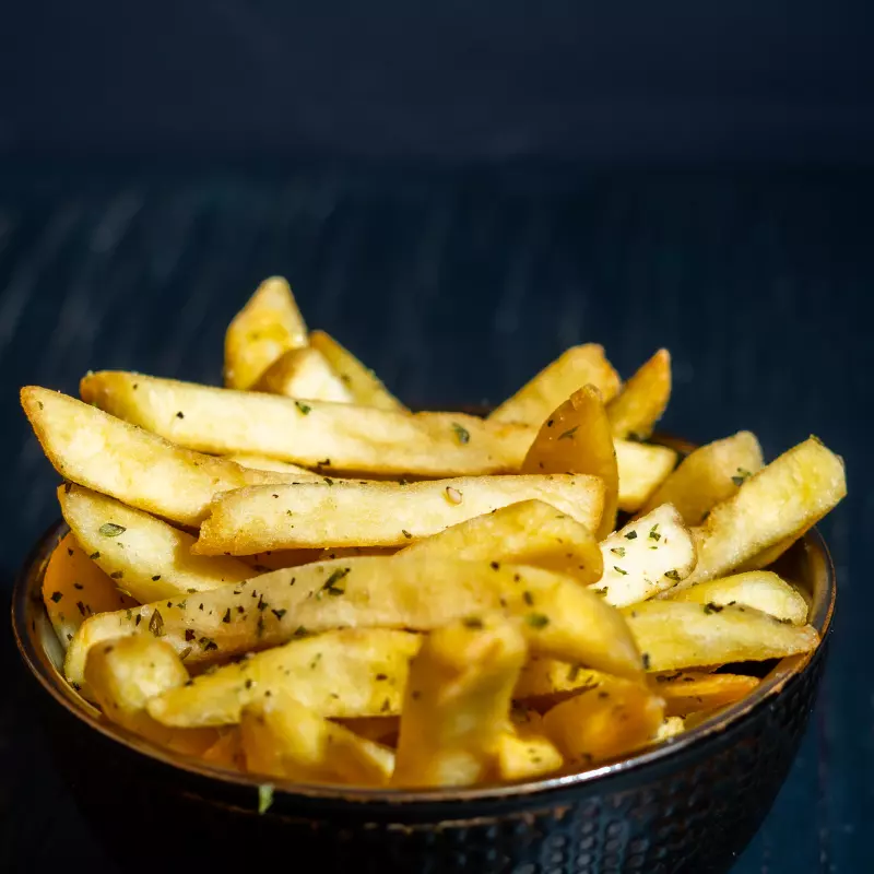 Porcion de papas para 3