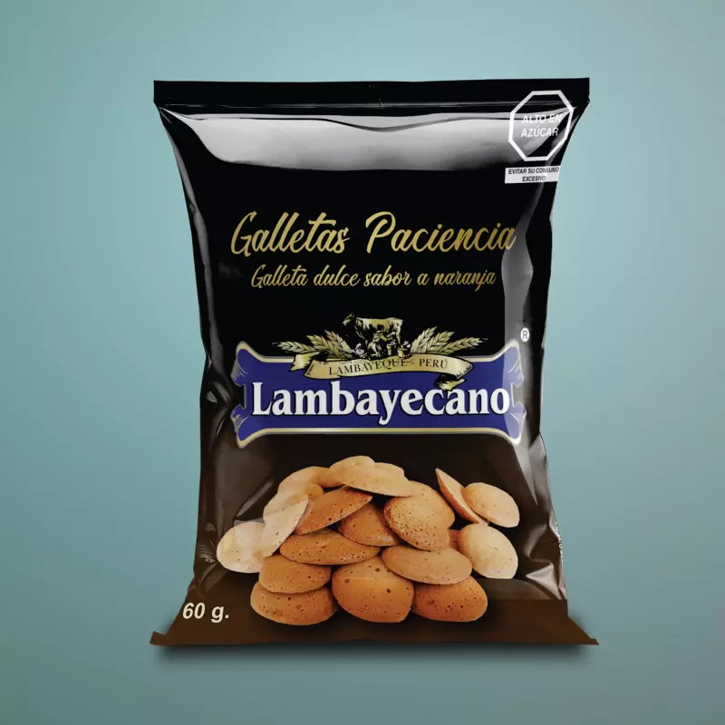 GALLETAS PACIENCIA LAMBAYECANO 60 GR