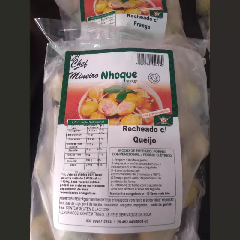 Nhoque Recheado 500g