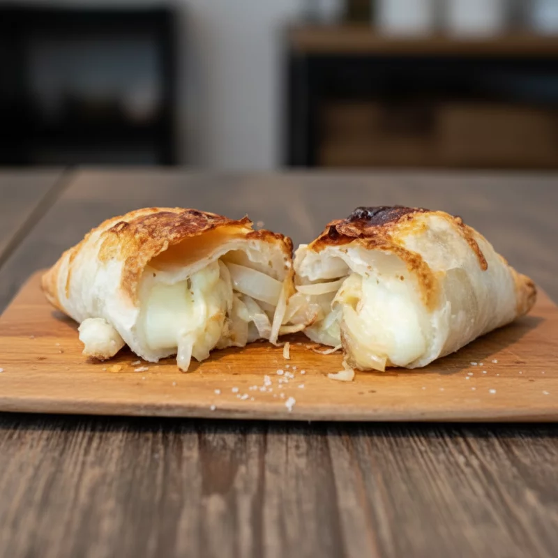 Empanada de cebolla y queso