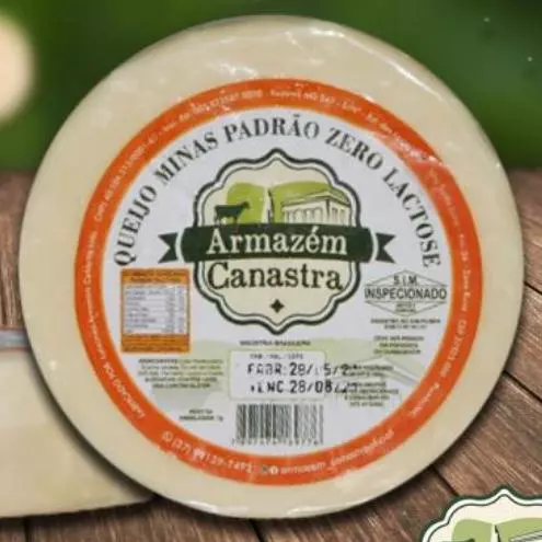 Queijo Minas padrão zero lactose