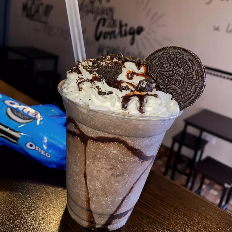 Frappé con Oreo