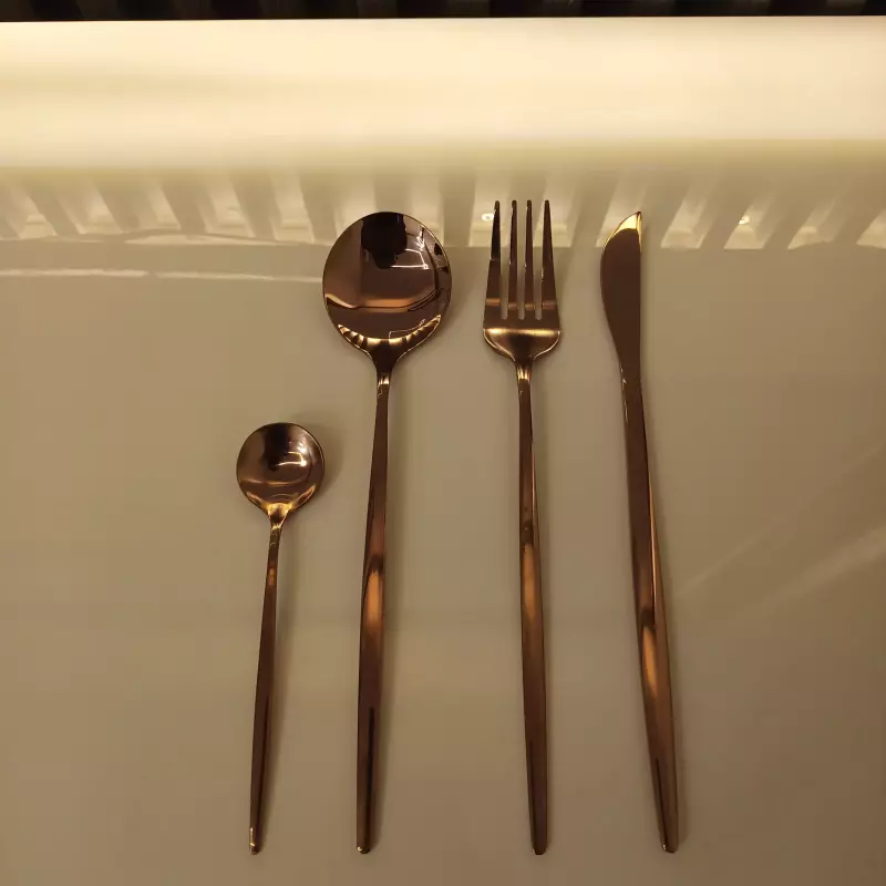 CUBIERTOS RENDONDOS ROSE 16871-9,10,