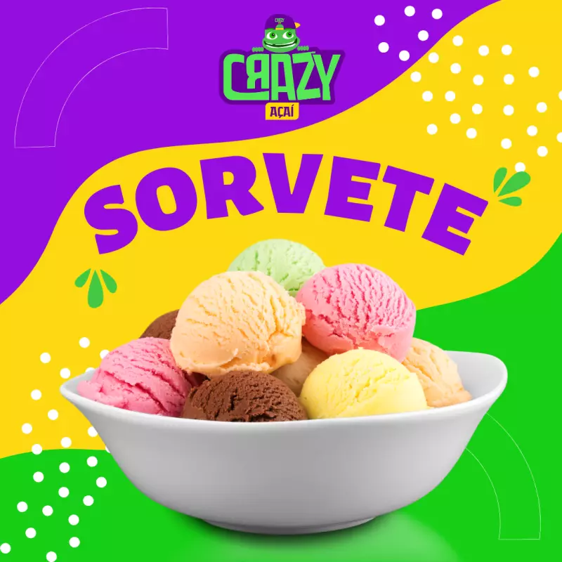 Aqui temos Sorvetes por Bolas