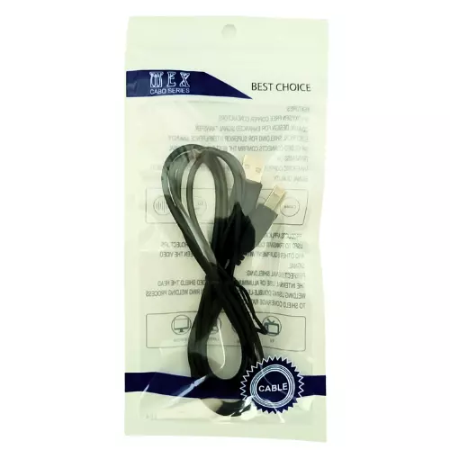 CABO DE IMPRESSORA 1M SAQUINHO BCO