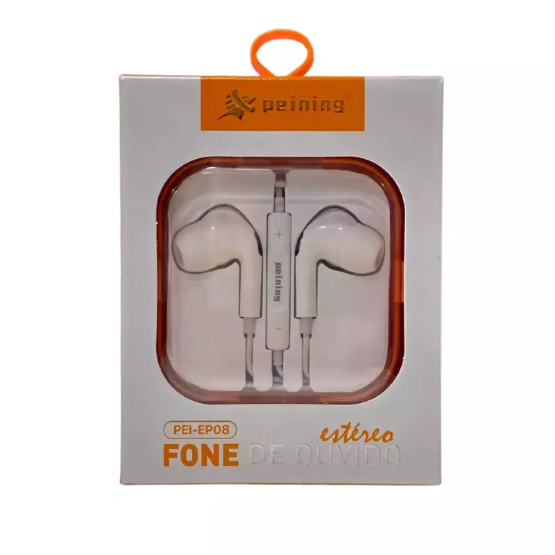 FONE D/OUVIDO PEINING C/FIO PEI-EP08