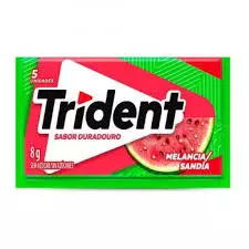 CHICLETE TRIDENT MELÂNCIA
