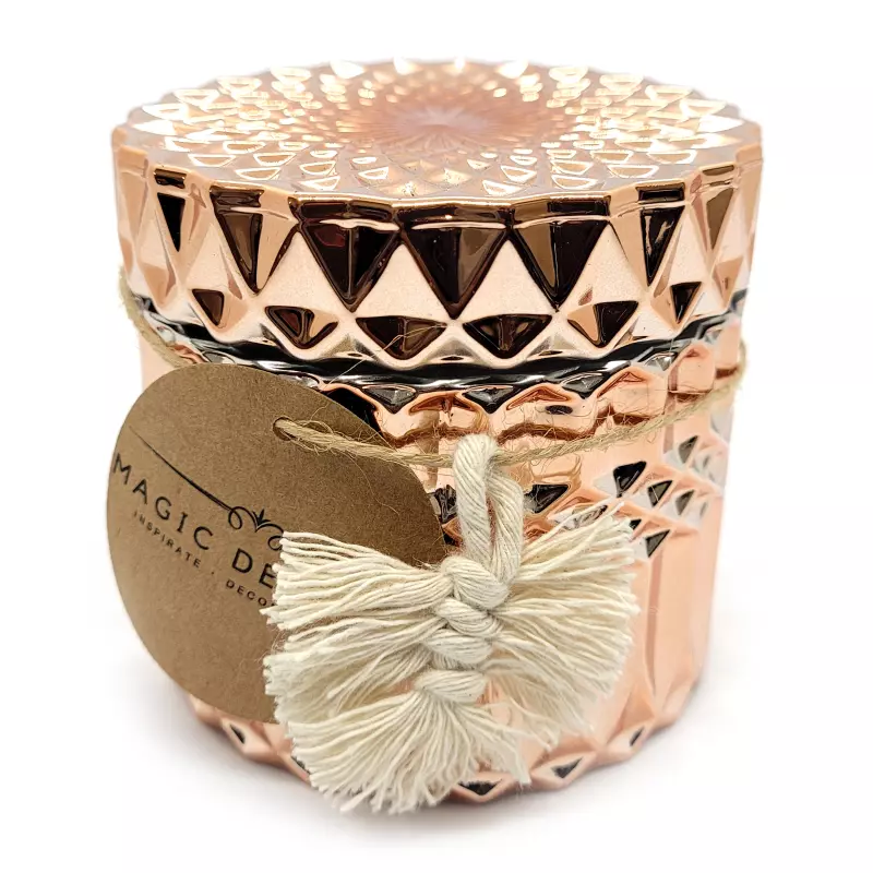 VELA CARAMELERA MARRUECOS ROSEGOLD