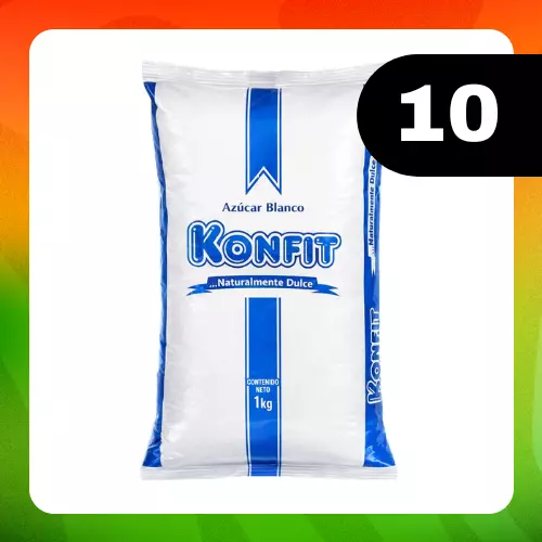 Medio Bulto Konfit Azúcar 1kg
