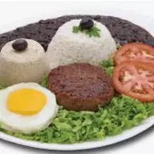 Hamburguer com ovo Frito