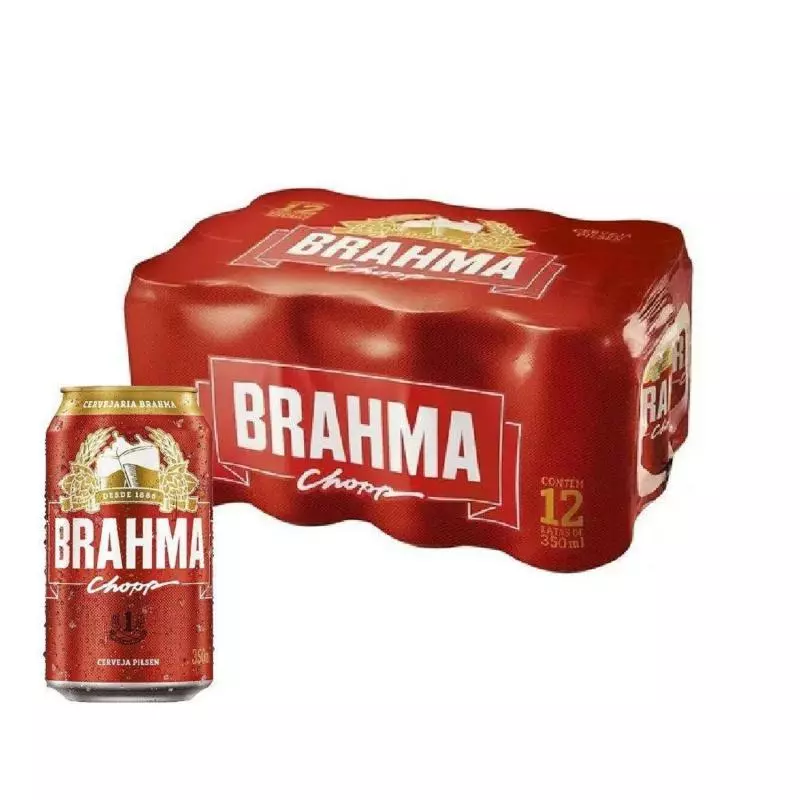 Brahma Chopp 350 ml - 12 unid