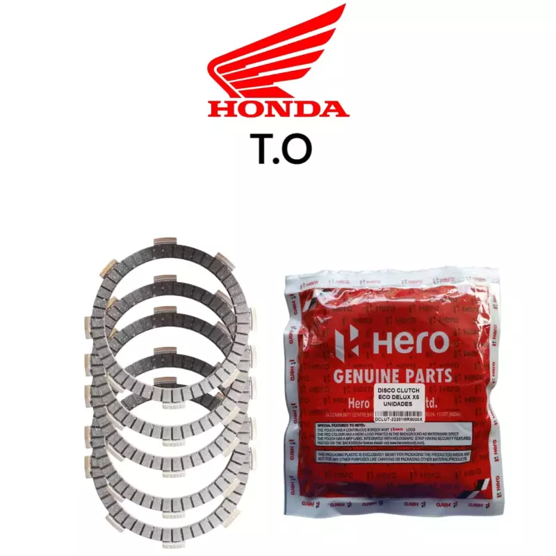 DISCO CLUTCH ECO DELUX TO X5 UND