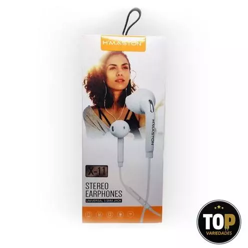 Fone de ouvido EJ-11 H'MASTON Stereo earphone