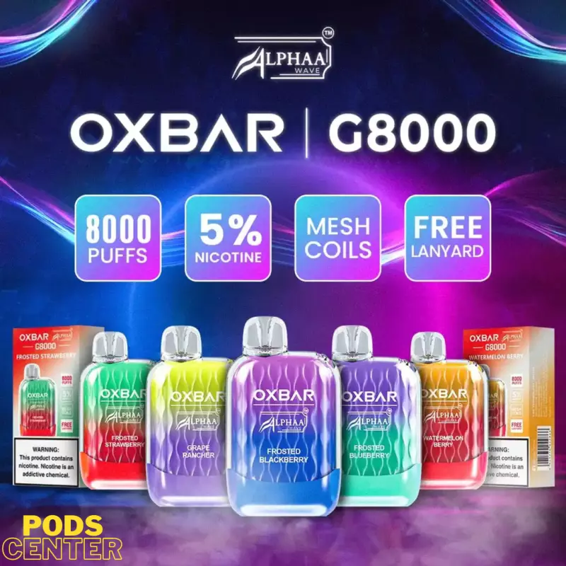 OXBAR G8000 8000 PUFFS