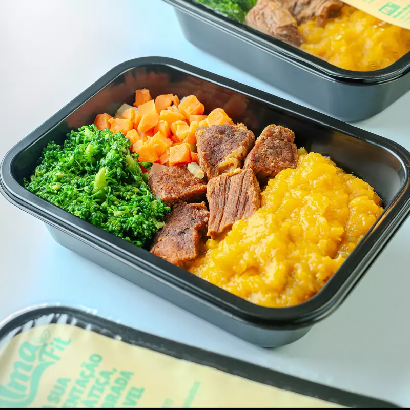 (P) Patinho Purê de Abóbora Legumes