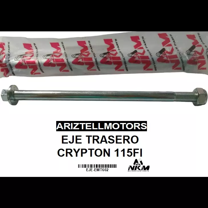 EJE TRASERO CRYPTON 115 FI