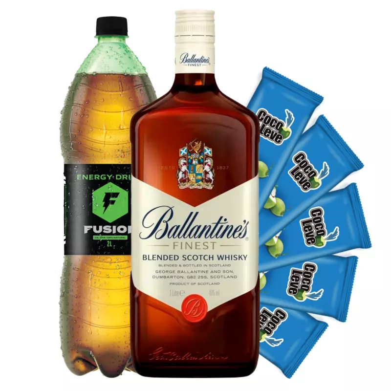 Combo Whisky Ballantine's Finest 1L