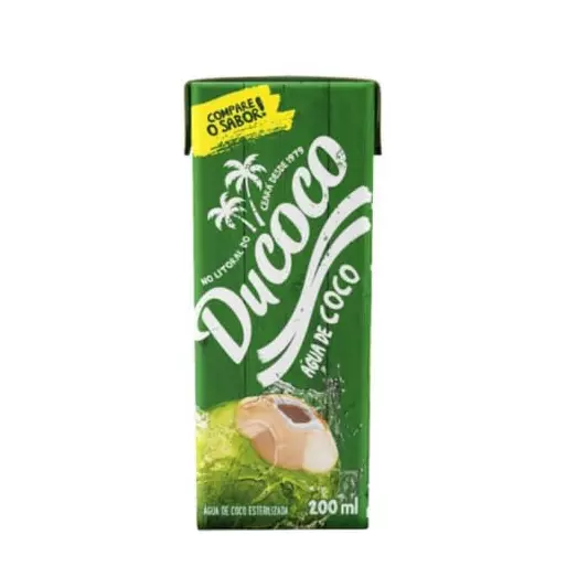 ÁGUA DE COCO DUCOCO 200 ML C/27