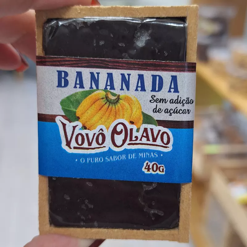 Mini Bananada Diet Vovô Olavo 40gr