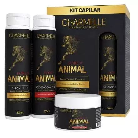 KIT FORÇA ANIMAL 3X1 CHARMELLE