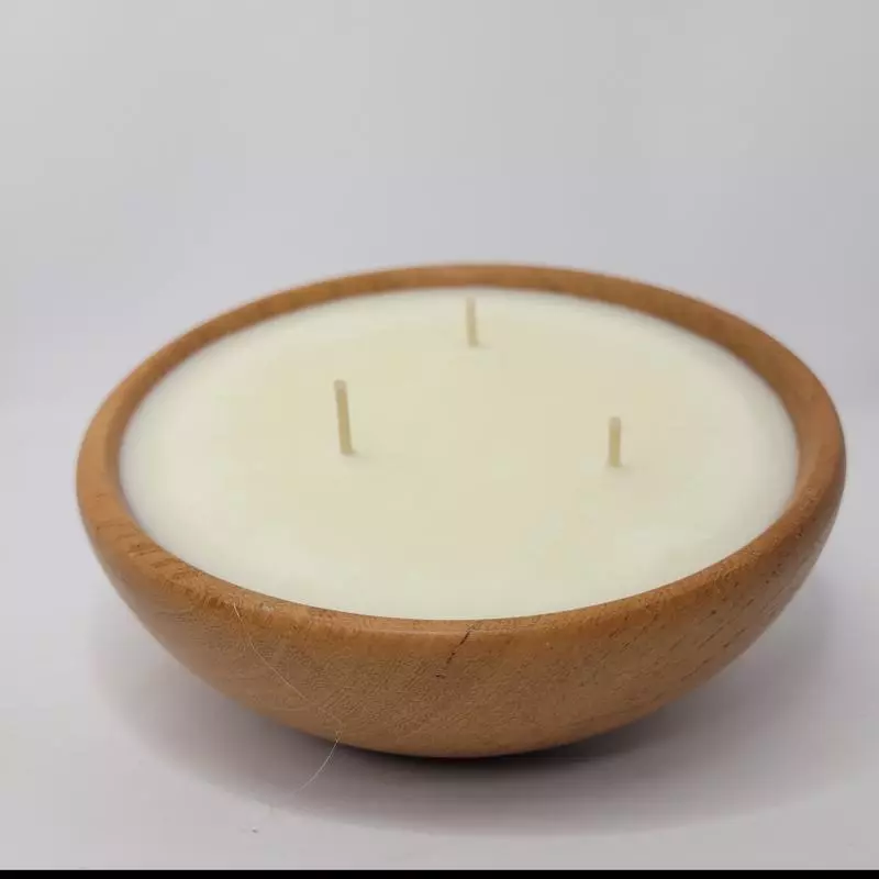 VELA SOJA CUENCO 16 CM