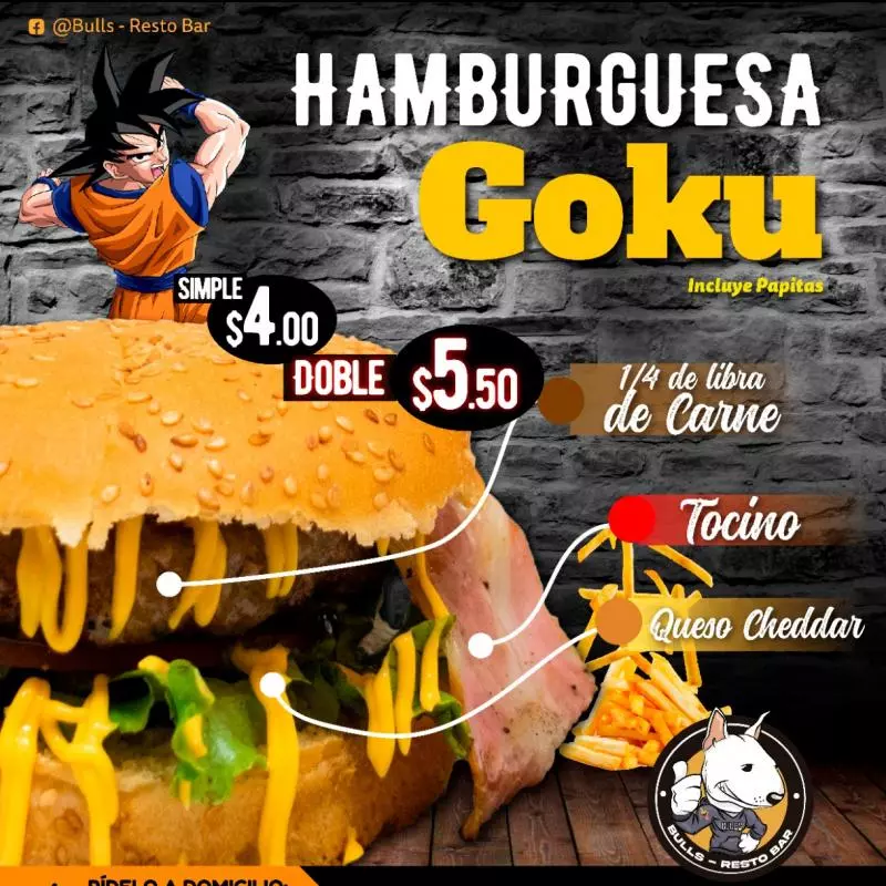 HAMBURGUESA GOKU