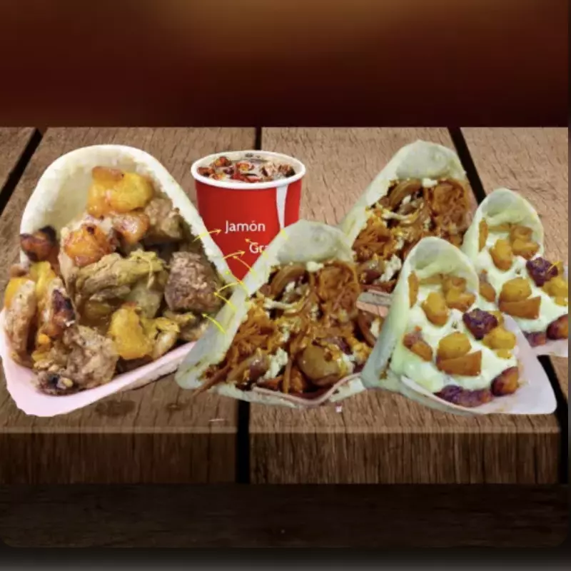 AREPA 6 INGREDIENTES