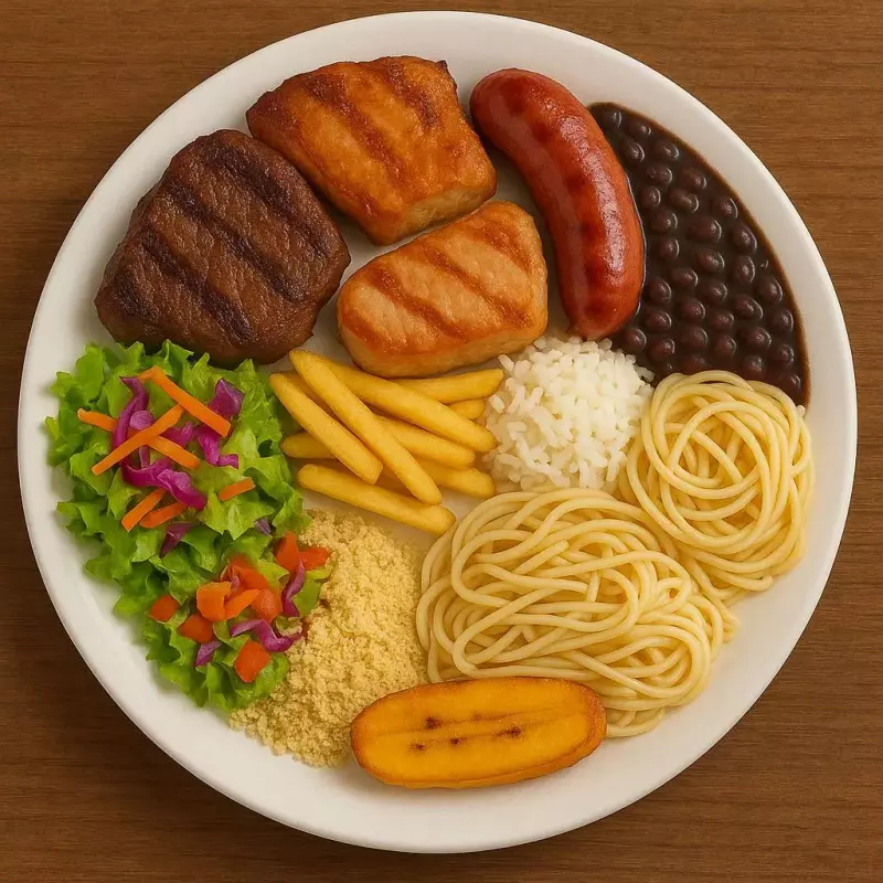 MENU SEXTA: CHURRASCO MISTO