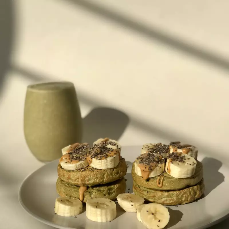 PAQUETE PANCAKES MATCHA+SMOOTHIE