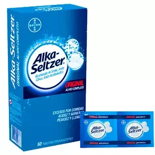 ALKA SELTZER 60 TABLETAS