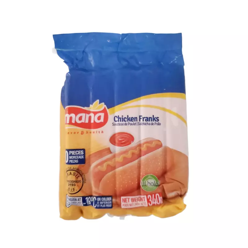 Salchichas Pqt. 10u(340g)